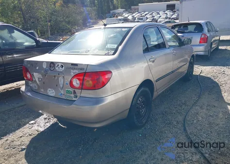 2003 Toyota Corolla Ce from USA, damaged, VIN 1NXBR32E93Z175073